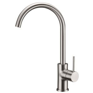 Ikon Hali Brushed Nickel Kitchen Mixer