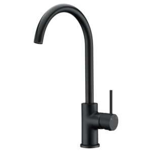 Ikon Hali Black Kitchen Mixer