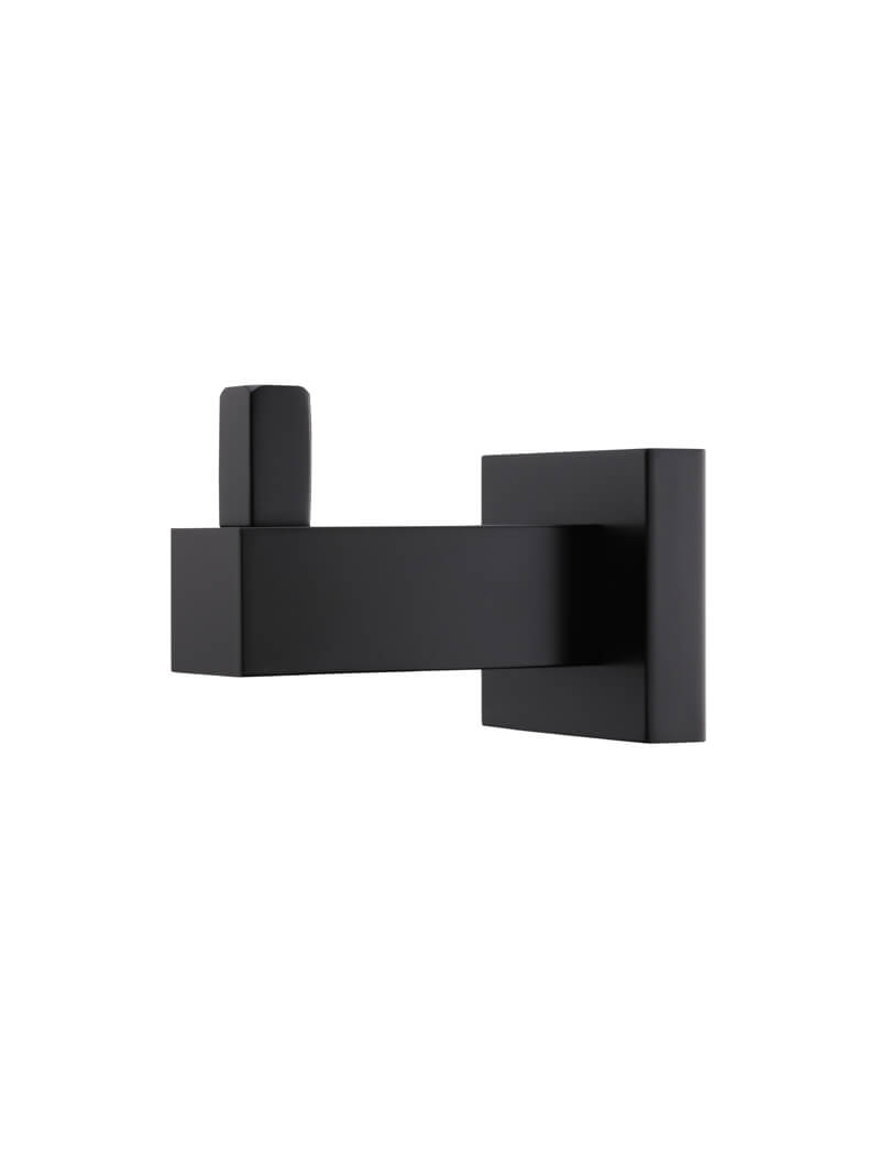 MEIR Square Robe Hook - Matte Black - BSD