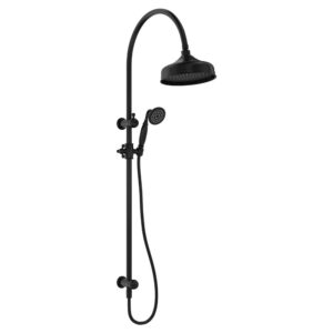 Fienza Lillian Twin Shower - Matte Black