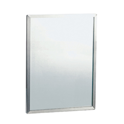 Metlam 460mm - 600mm Stainless Steel Framed Mirror