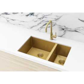 MKSP-D670440-BB-Stainless-Single-Bowl-and-Half-Bowl-PVD-Kitchen-Sink-By-Meir-in-Gold-670X440x200mm_1024x1024