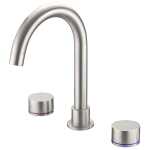 Nero Kara Basin Set Brushed Nickel