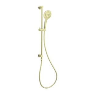 Nero Dolce 3 Function Rail Shower Brushed Gold