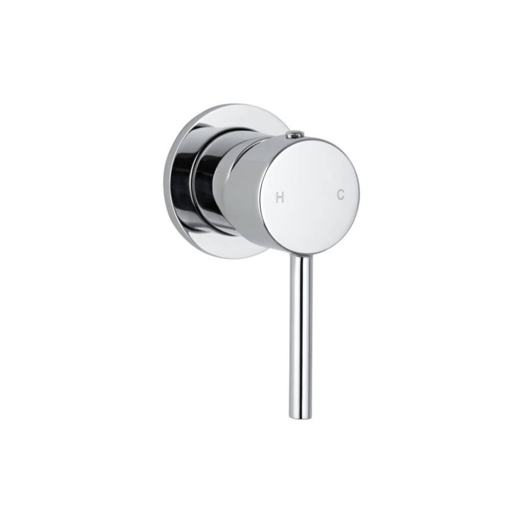 Ovia Milan Shower Bath Mixer Round Chrome - BSD