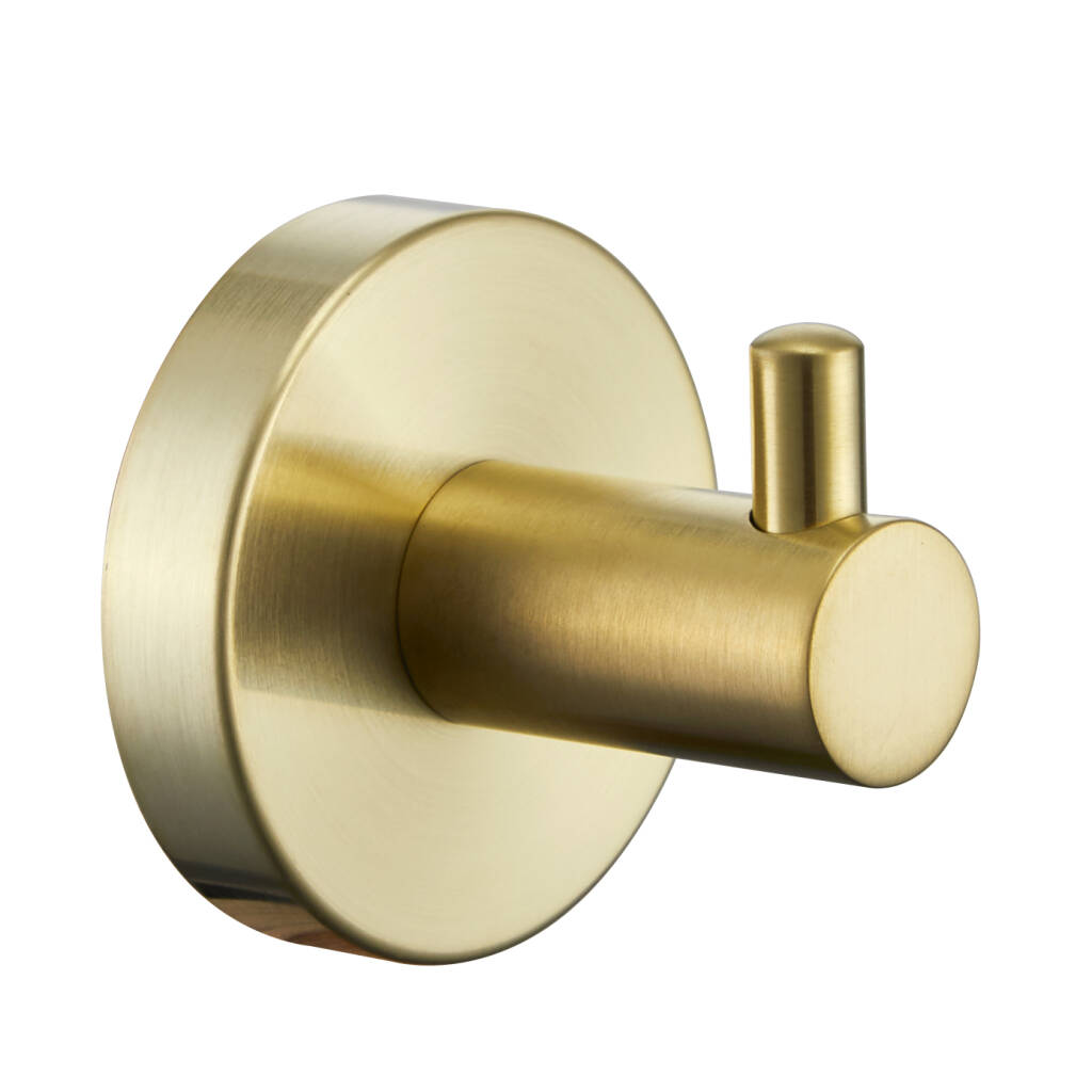 Ovia Chloe Brushed Gold Robe Hook - BSD