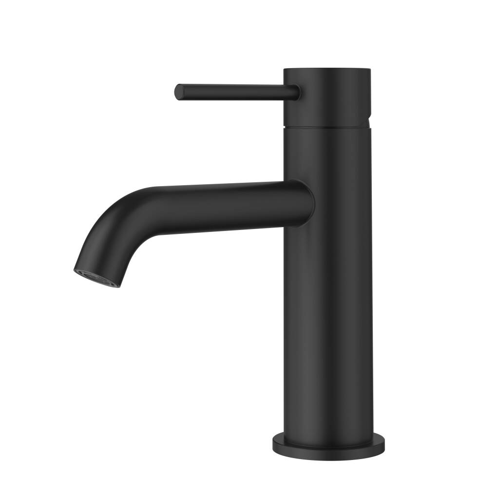 Ovia Milan Matte Black Basin Mixer - BSD