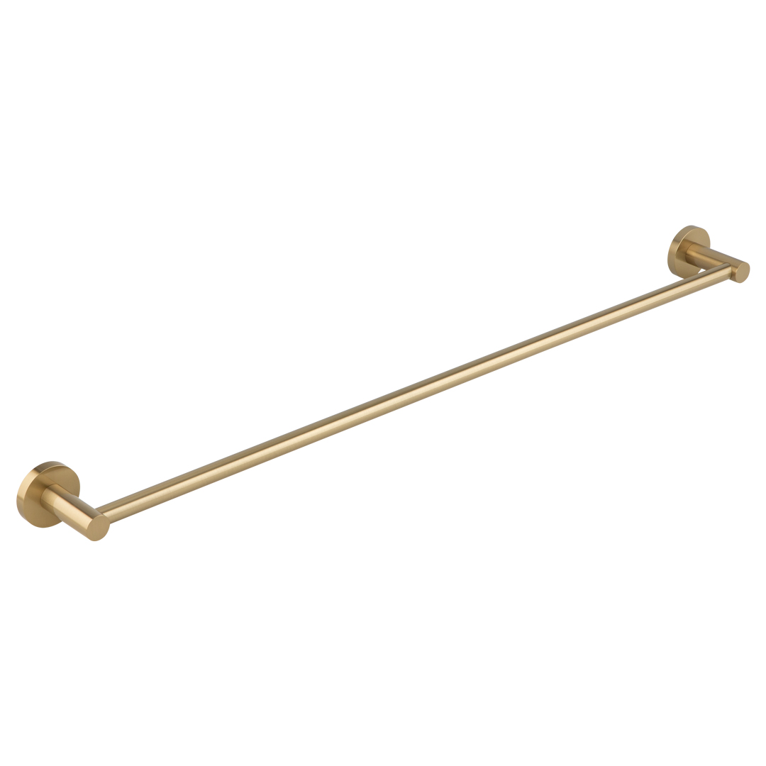 Ovia Chloe Brushed Gold 600mm Single Towel Rail