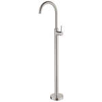 Nero Dolce Free Standing Bath Mixer Brushed Nickel