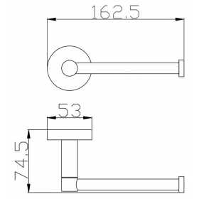 Toilet Paper Holder Spec Sheet