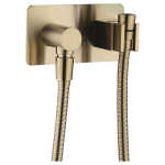 Fienza Universal Hand Shower Bracket & Hose, Urban Brass