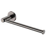 Kaya Hand Towel Rail/Roll Holder, Gun Metal