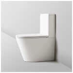 Mercio Oasis Rimless Back to Wall Toilet Matte White