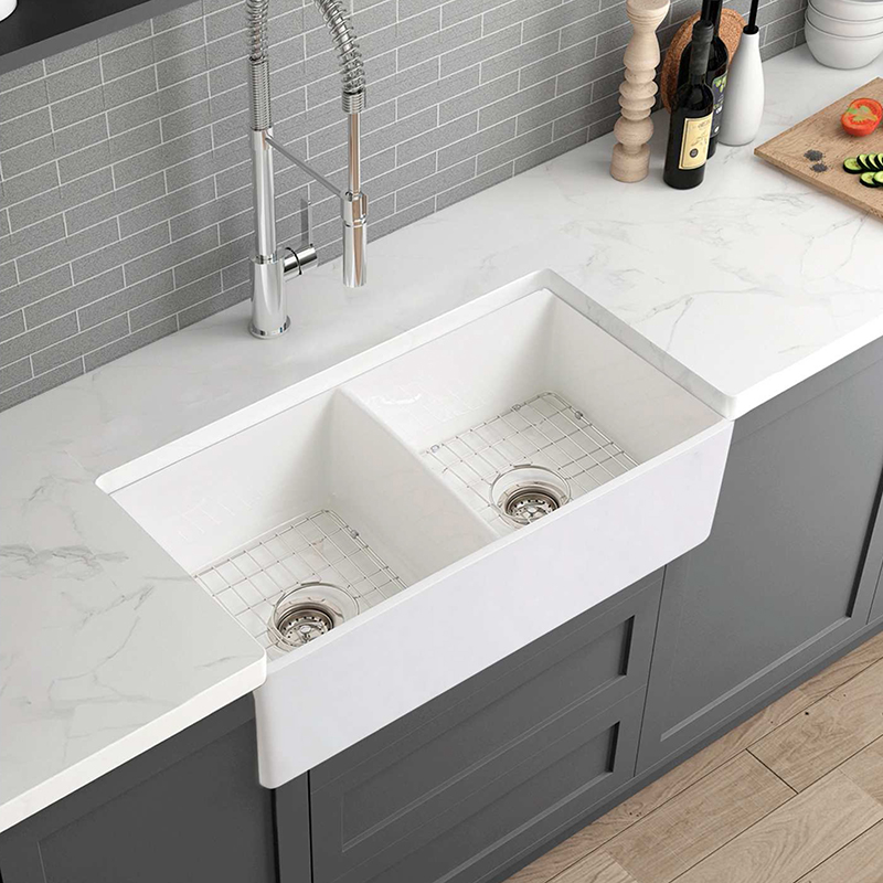 white sink