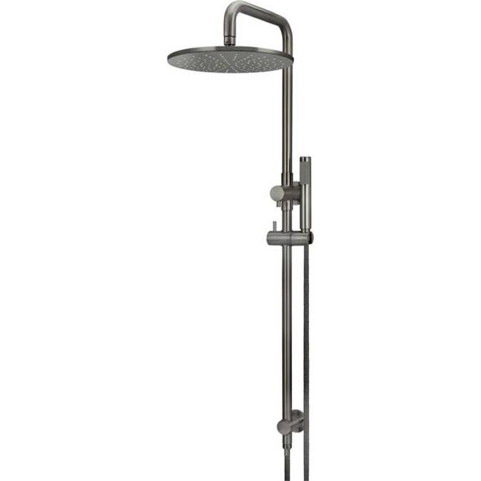 Meir-2-in-1-Twin-Round-Combination-Shower-Rail-300mm-Rose-and-Hand-Shower---Shadow