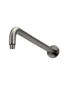 Meir Round Wall Mounted Shower Arm 400mm – Shadow
