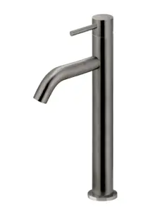 Meir Piccola Tall Basin Mixer with 130mm Spout Shadow