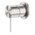 Nero Mecca Shower Mixer with 60mm Plate Brushed Nickel