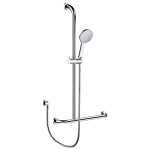 Fienza Luciana Care Inverted T Rail Shower, Left-Hand