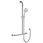 Fienza Luciana Care Inverted T Rail Shower, Right-Hand