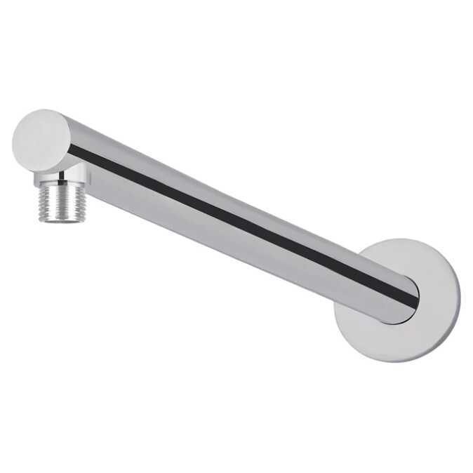 Meir Round Wall Shower Arm 400mm Polished Chrome - Bathroom Sales ...