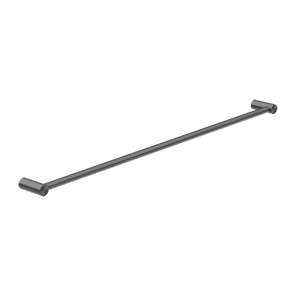 Nero New Mecca Single Towel Rail 800mm Gunmetal - Bsd