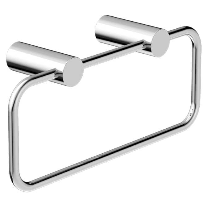 Nero Mecca Hand Towel Ring Chrome - BSD