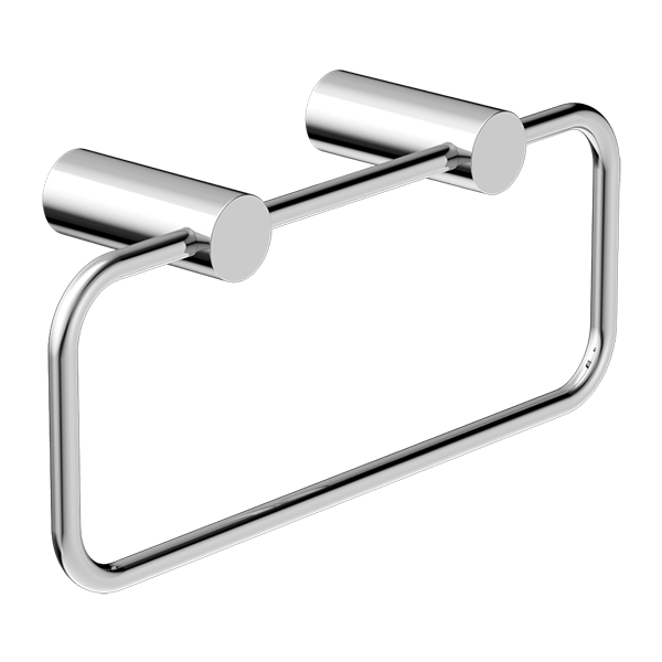 Nero Mecca Hand Towel Ring Chrome - BSD