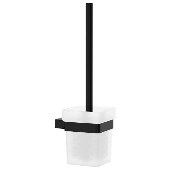 Fienza Tono Toilet Brush & Holder Matte Black - Bsd