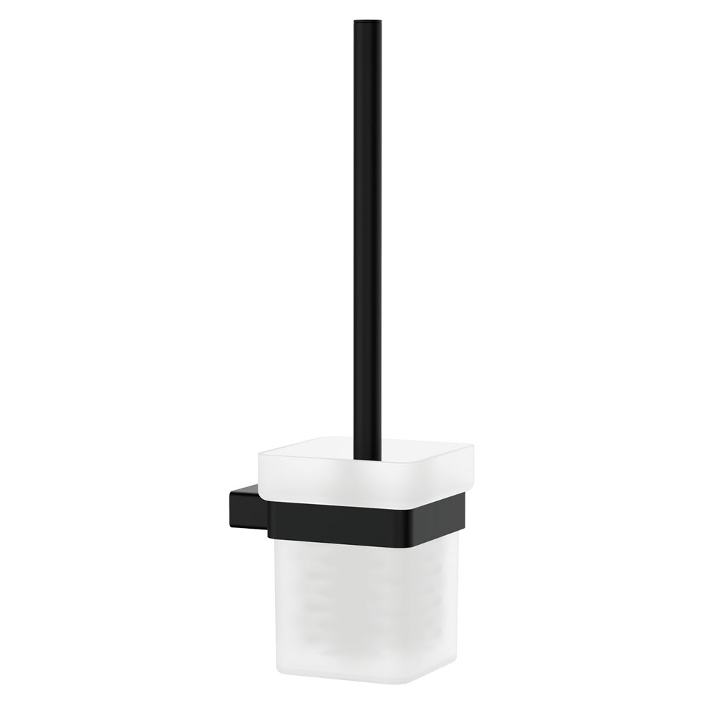 Fienza Tono Toilet Brush & Holder Matte Black - BSD