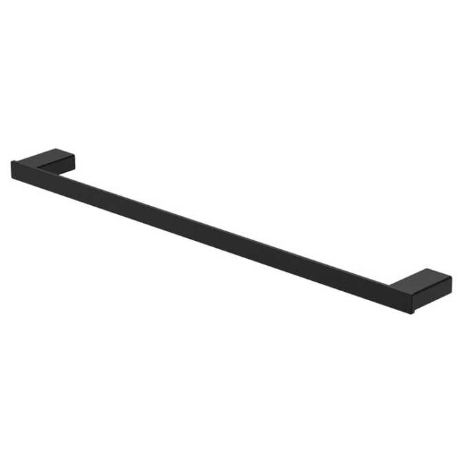 Fienza Tono Single Towel Rail 610 mm Matte Black