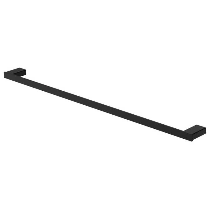 Fienza Tono Single Towel Rail 810 mm Matte Black