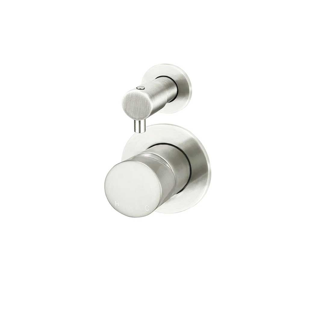 Meir Round Pinless Diverter Mixer Brushed Nickel - BSD