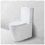 Zeus Toilet Suite Rimless Tornado Quiet Flush Gloss White