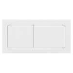 Avis Full Rimless Back to Wall Toilet Gloss White