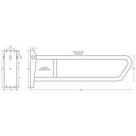 MLR-50-Pull-Down-Grab-Rail-Series-Dwg