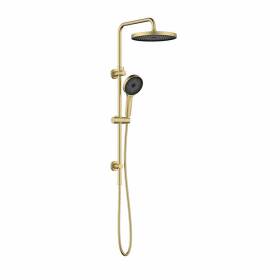 Linkware-The-Gabe-Twin-Shower-With-Rail-Brushed-Gold