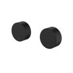 Modern National Star Round Wall Top Assemblies Matte Black