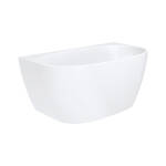 Fienza Keeto Back-To-Wall Acrylic Bath, 1300mm