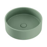 Fienza Jada Round Concrete Above Counter Basin, Sage