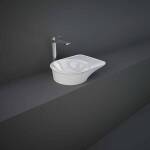 RAK Valet 48cm Alpine Gloss White Counter Top Basin