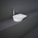 RAK Valet 48cm Matte White Counter Top Basin