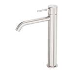 Nero Zen SS316L Tall Basin Mixer Brushed Nickel