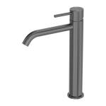 Nero Zen SS316L Tall Basin Mixer Brushed Graphite