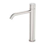 Nero Zen SS316L Tall Basin Mixer Handless Brushed Nickel