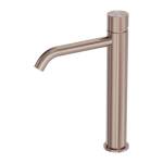 Nero Zen SS316L Tall Basin Mixer Handless Brushed Bronze