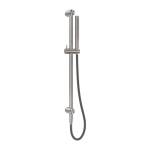 Nero Zen SS316L Shower Rail With Outdoor Shower Hose Brushed Nickel