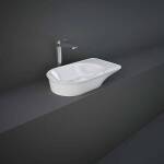 RAK Valet 64cm Alpine Gloss White Counter Top Basin