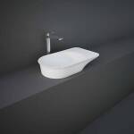 RAK Valet 64cm Matte White Counter Top Basin