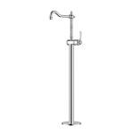 Modern National Bordeaux Freestanding Bath Mixer Chrome